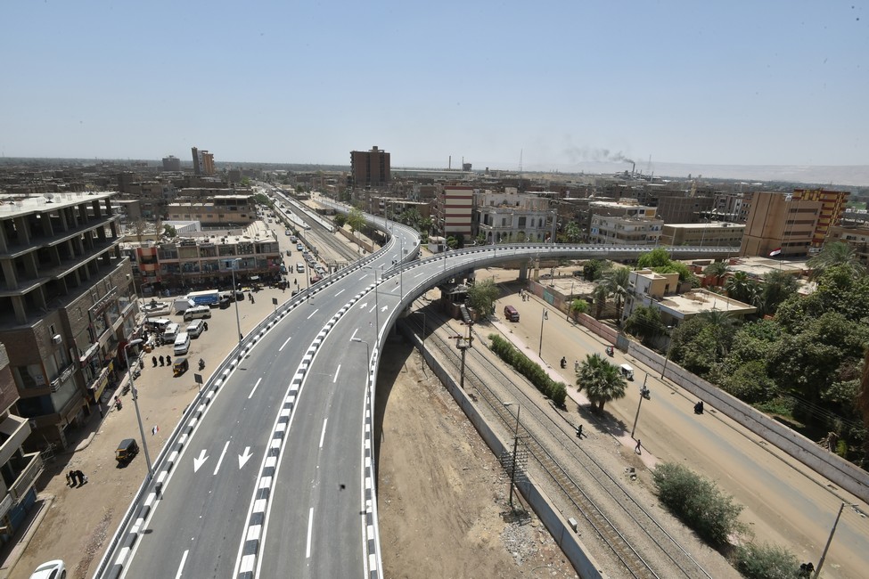 Qous Cross Bridge in Qena - Egypt